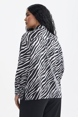 Блуза Golden Valley 10008 черно-белый  фото 4