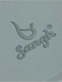 Блок для йоги 23×15×7.5 см, вес 120 г, серый