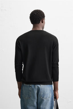 TEXTURED REGULAR FIT SWEATER - Zara фото 3