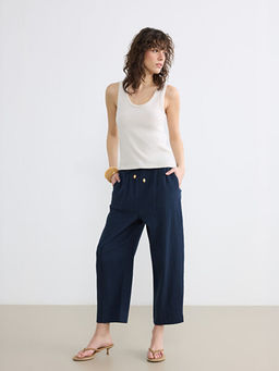 Beli Lastikli Kad?n Pantolon