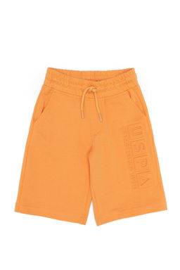 U. S. Polo Assn / Детские оранжевые вязаные шорты - U.s. polo assn фото 4
