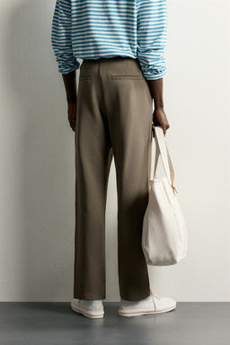 PANTAL?N REGULAR FIT CONFORT / Khaki - Zara фото 2