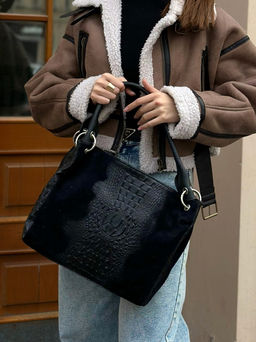 Сумка женская из телячьей кожи