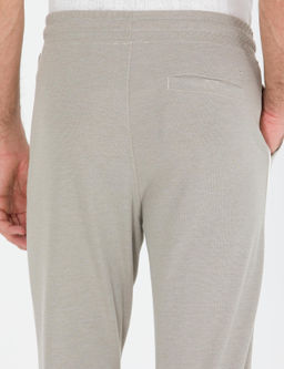 Бежевые спортивные штаны приталенного кроя New - Cacharel фото 7