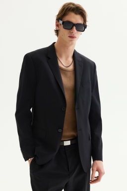Americana en mezcla de lana Slim Fit - H&m фото 12