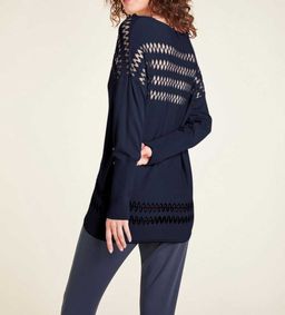 Пуловер, синий - Heine фото 4