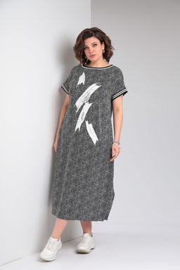 Платье INVITE 4083 черный дизайн - Mira fashion фото 213