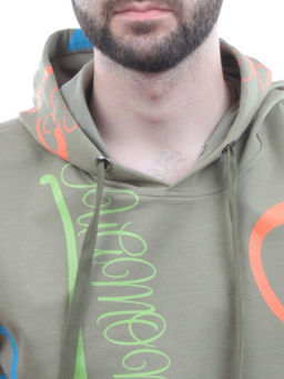 2700 LT. GREEN Толстовка мужская (75% хлопок, 20% полиэстер, 5% спандекс) - Фабричный китай фото 3