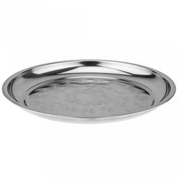 Поднос из нержавеющей стали д30,5см h2,8см s0,25мм (Китай) - Домашняя мода фото 2