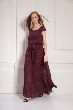 Платье AMORI 9476 бордо  фото 2