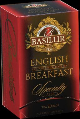 BASILUR. Избранная классика. English Breakfast карт.упаковка, 25 пак.