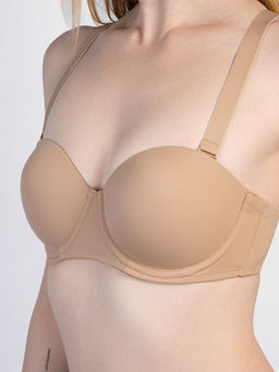 Бюстгальтер бежевый Indefini (Арт. 5048WXY)  фото 2