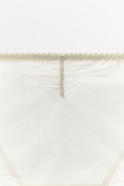 BRAGUITA MESH LUNARES / Crudo - Zara фото 6