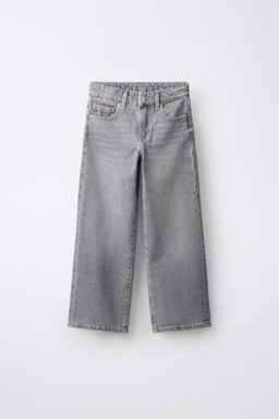 JEANS WIDE LEG / Gris - Zara фото 2