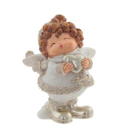 Фигурка декоративная "Ангелочек", L7 W6,5 H9,5 см, 4в.( цена за один вид)