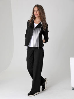 25242 Брюки черный