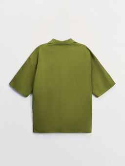 Рубашка с вышивкой на груди ZR2605043009-15 / Zarina