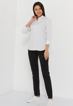 Блузка женская дл. рук. KATHARINA KROSS KK-B-003B-белый.принт-1  фото 5