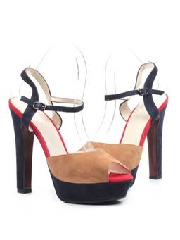 06-87AS COMPIEXION/BLUE Туфли женские (натуральная замша)