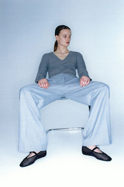 Jersey en punto pointelle