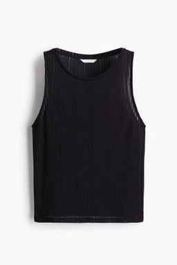 Top sin mangas en punto de canal? - H&m фото 3