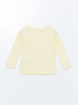 Bisiklet Yaka K?z ?ocuk Ti??rt - Waikiki фото 2