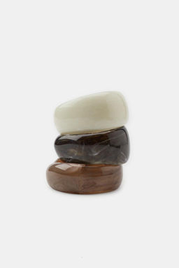 PACK OF 3 RIGID RESIN BRACELETS - Zara фото 5