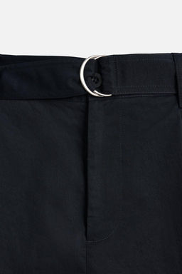 PLEATED BERMUDA SHORTS WITH BELT - Zara фото 9