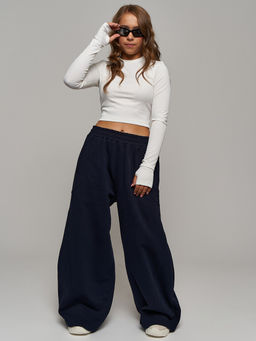 Брюки с начесом футер багги - Nota bene фото 12