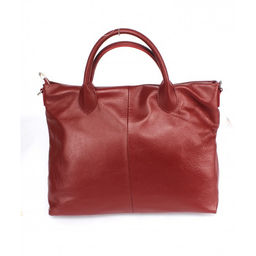 Сумка женская натуральная кожа OPI-99-27, 1отд, плечевой ремень, красный 265208 - Adelia фото 2