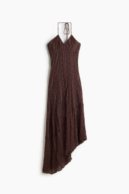 Vestido playero efecto encaje