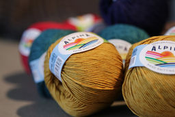 Пряжа ALPINA RENE TWIST 100% хлопок 10 шт. х 50 г 125 м  5 м