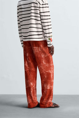 GRAPHIC PRINT KNIT TROUSERS  OTIS KWAME KYE QUAICOE - Zara фото 12