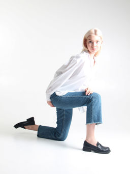 Лоферы туфли 175.патрицияbl. черный