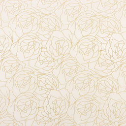 Цена за 10 шт. Бумага упаковочная тишью, Цветы, 50 см ? 70 см 17 грамм, розовая