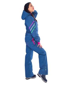 Комбинезон B-8691 Джинсовый