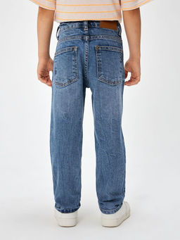 ACOOLA / Брюки джинсовые детские для мальчиков Skipper голубой  фото 5