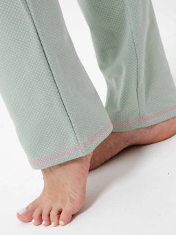 Пижама женская, цвет зеленый