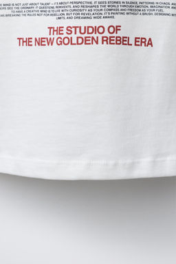 T-SHIRT WITH KEYRING PRINT - Zara фото 4