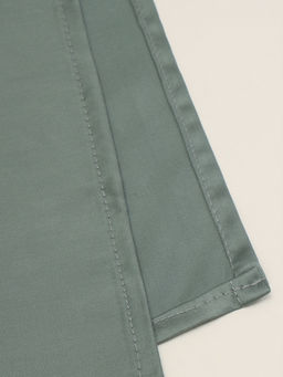 Простыня 1.5 спальная SL Home Tencel, 160×235 см, оливковая, тенсель