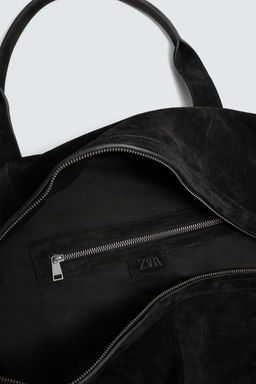 LEATHER TRAVEL BAG LIMITED EDITION - Zara фото 7