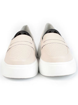 03-SD13-2D BEIGE Полуботинки женские (натуральная кожа)