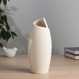 Ваза «Уилстон», d=5 см, 22×9.5 см, керамика, бежевая