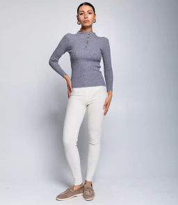 Леггинсы #КТ157 (1), молочный - Dommod фото 4