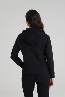 Толстовка на молнии Черный TRN Knit Track Top - Anta фото 4