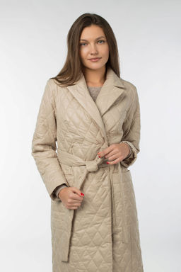 Пальто женское демисезонное (пояс) - El podio фото 6