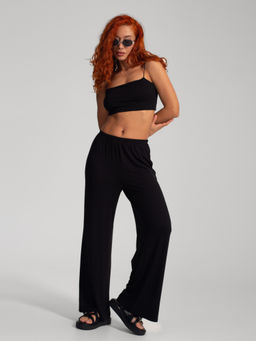 Брюки женские модал "АФИНА" ЧЕРНЫЙ