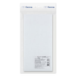 Канва K04L Gamma Aida №14 ФАСОВКА 92% хлопок, 8% терилен 50 х 50 см  2 см белый с перламутровым люрексом