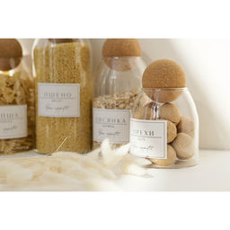 Банка для хранения сыпучих Эко. Шар, 800 мл, 918.5 см, с пробковой крышкой, стекло - Simaland фото 7