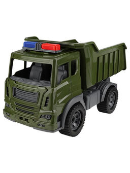 Самосвал военный "Мирослав" с мигалками, 40см (И-0996) в пакете